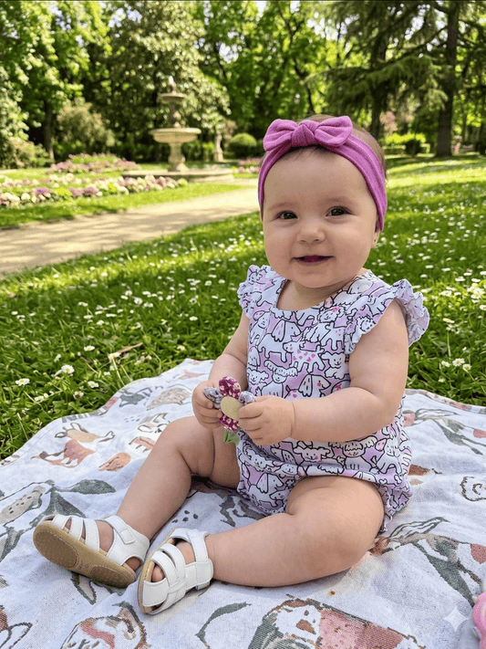 Pelele manga corta 1m - 9meses