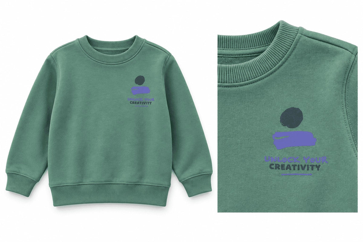 Sudadera de niño sin capucha