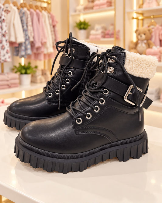 Botines negros