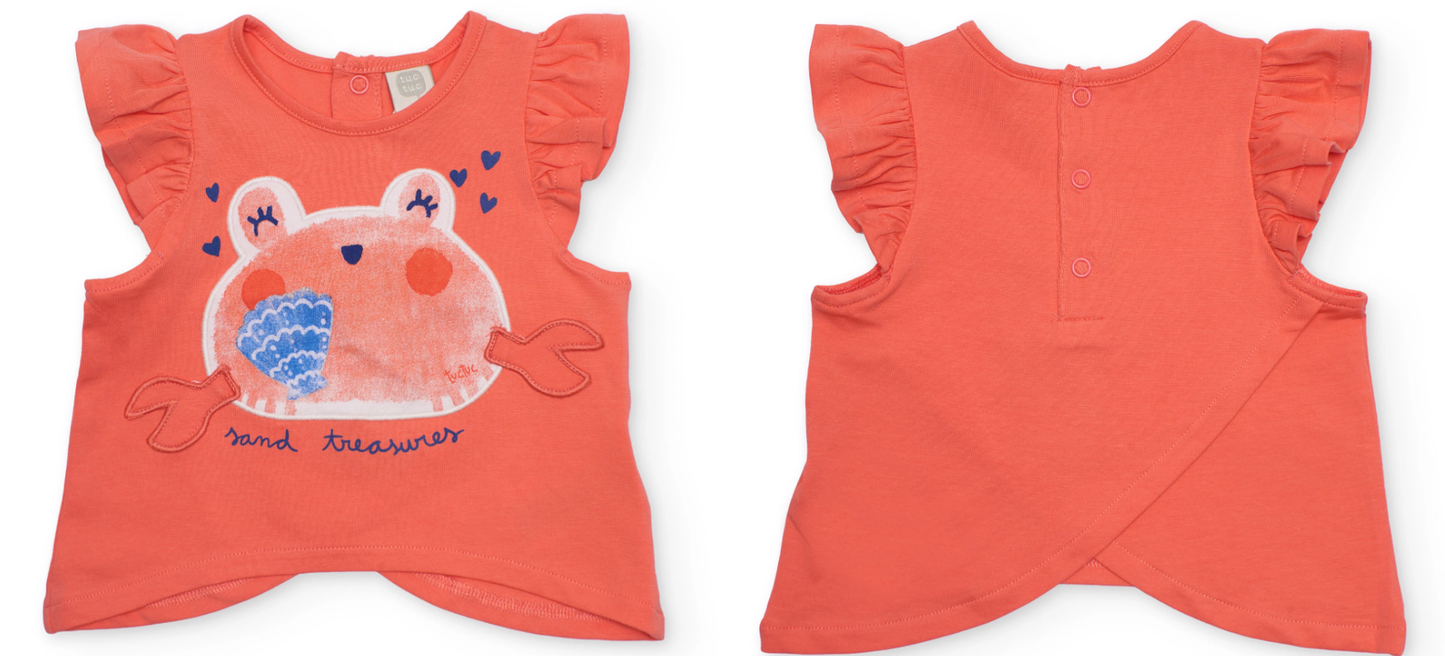 Conjunto camiseta con short 4-8 Años