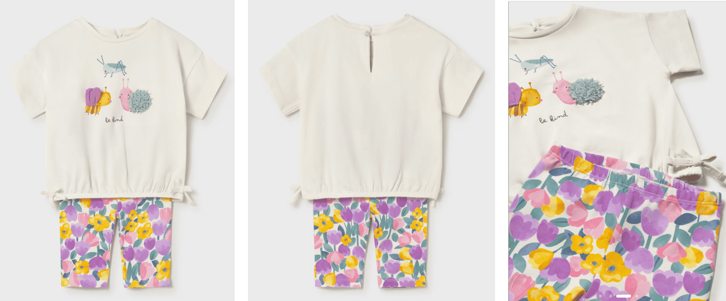 Conjunto camiseta con leggins