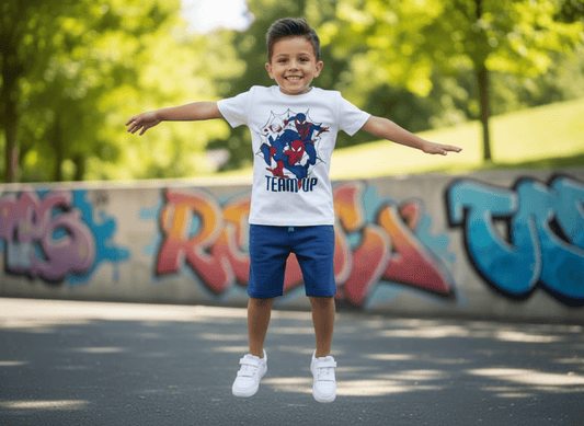 Conjunto casual de Spiderman