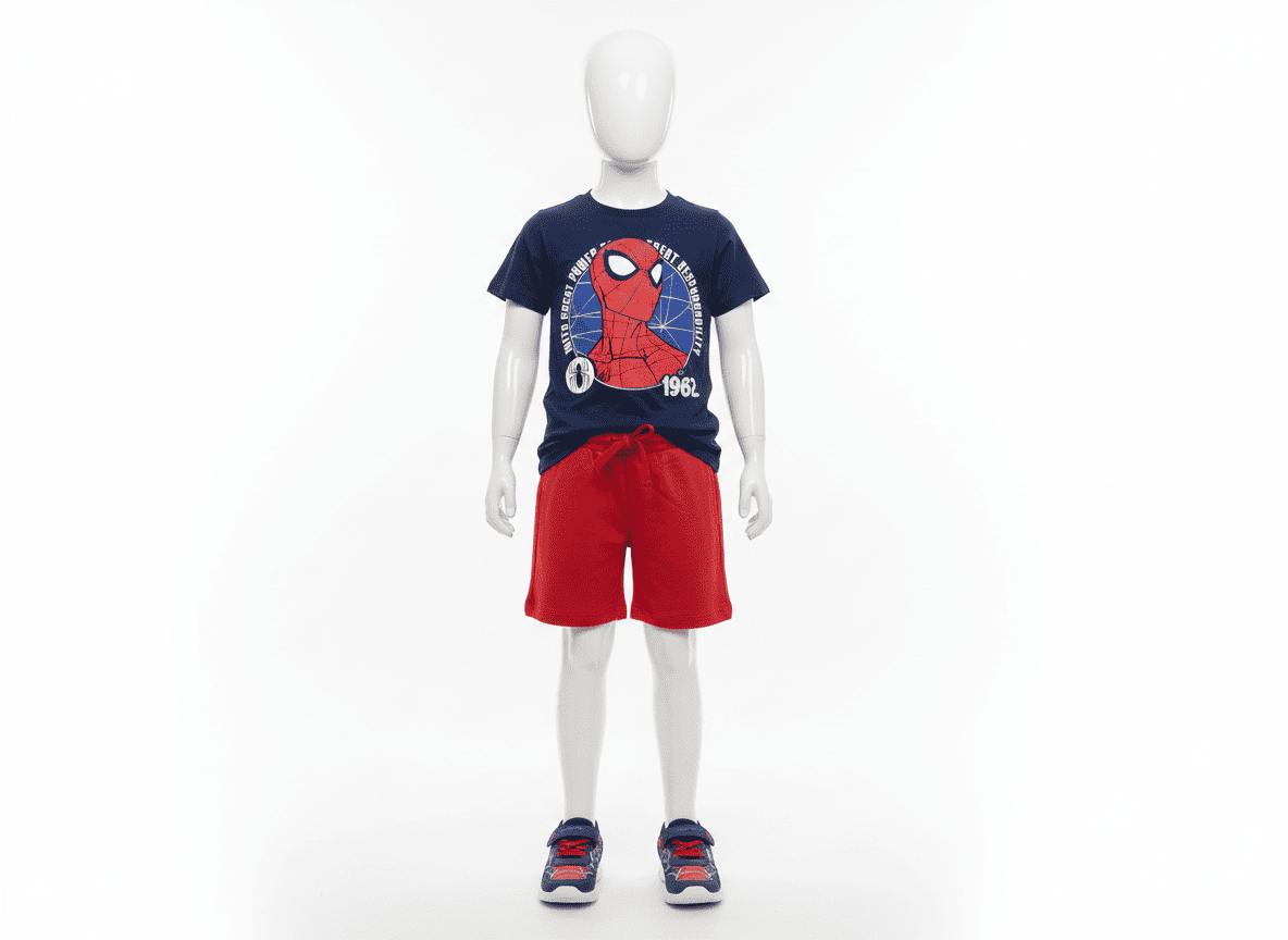 Conjunto casual spiderman