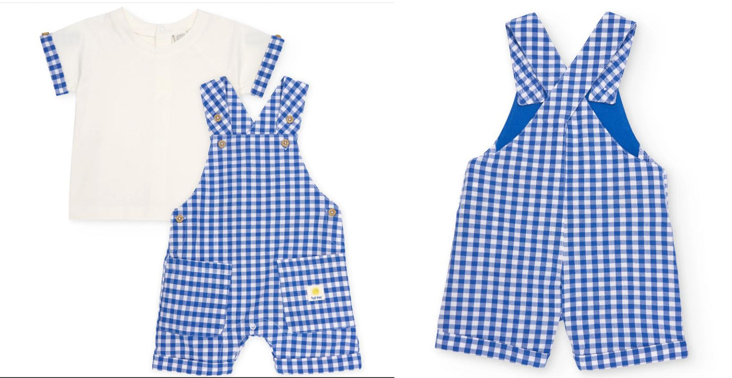 Peto con camiseta 1m-12meses